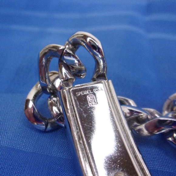 Speidel Men's Size USIS ID Bracelet - Picture 5 of 8